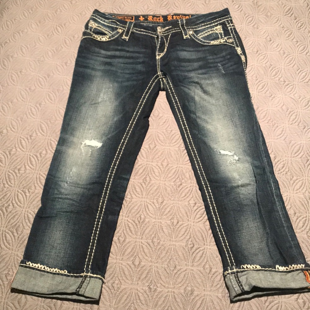 Rock Revival capri’s